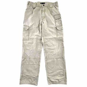 5.11 Tactical Cotton Canvas Pants Men’s 32x32 Khaki Style 74251 Workwear Fishing
